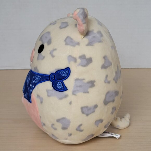 Kellytoy Rosie the Pig 2021 Squishmallow With Dark Blue Bandana Plush Toy 8 in - Picture 5 of 12